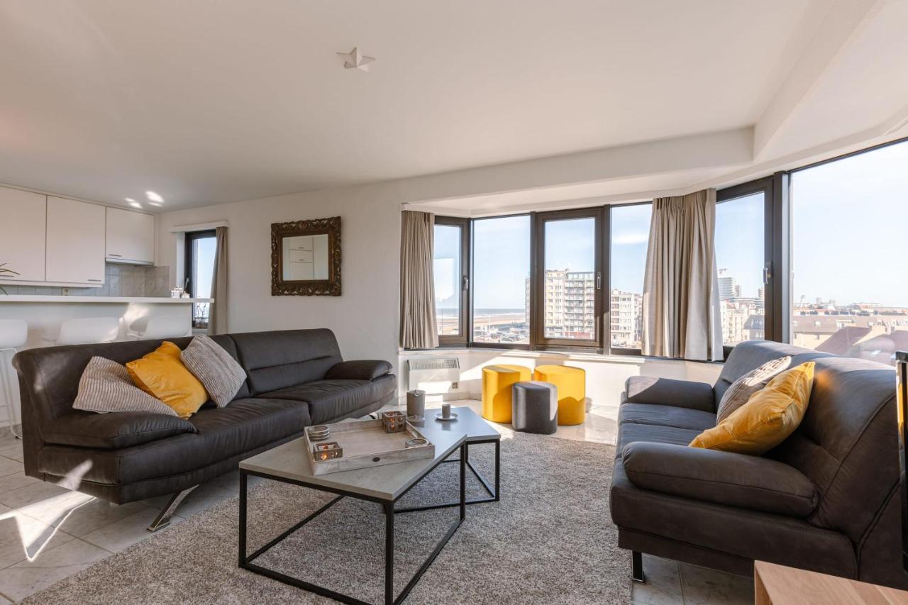 Huswell - Spacious & Modern Sea View Apartment With Garage オステンド エクステリア 写真