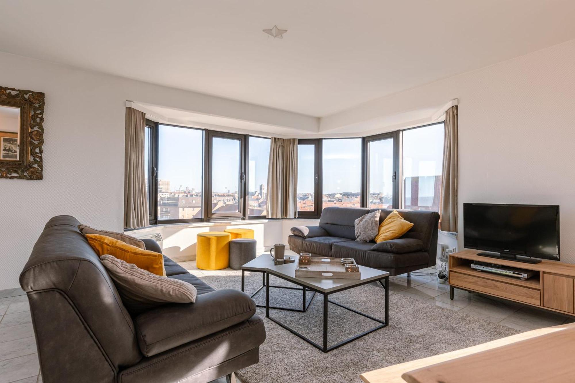 Huswell - Spacious & Modern Sea View Apartment With Garage オステンド エクステリア 写真