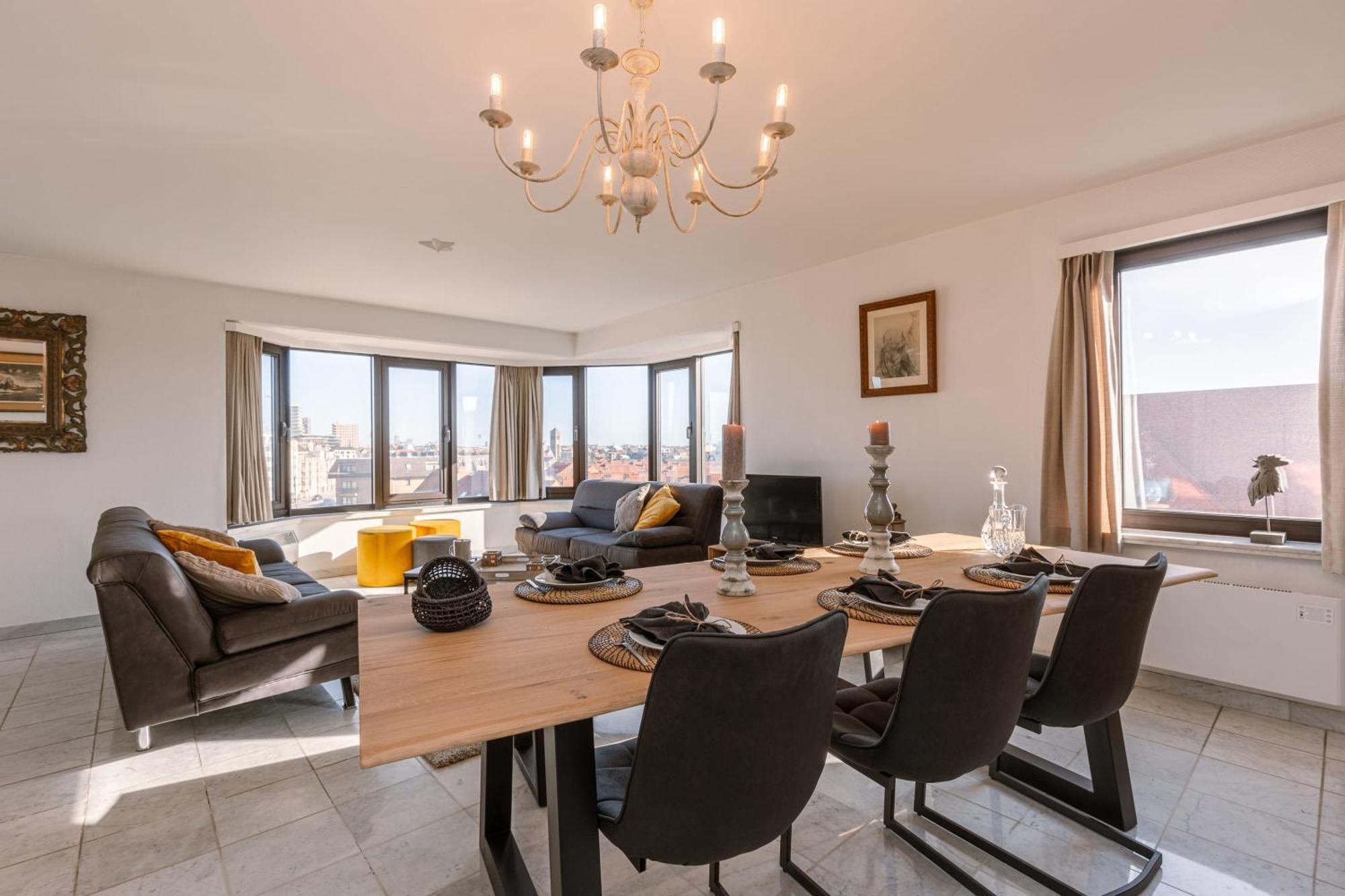 Huswell - Spacious & Modern Sea View Apartment With Garage オステンド エクステリア 写真